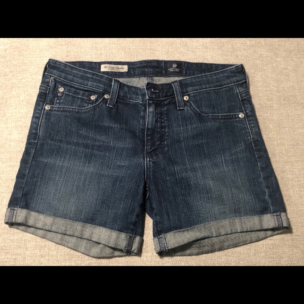 5” inseam AG Jean shorts